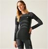 Picture of WOMENS IN THE ZONE II LONG SLEEVE TEE BLACK